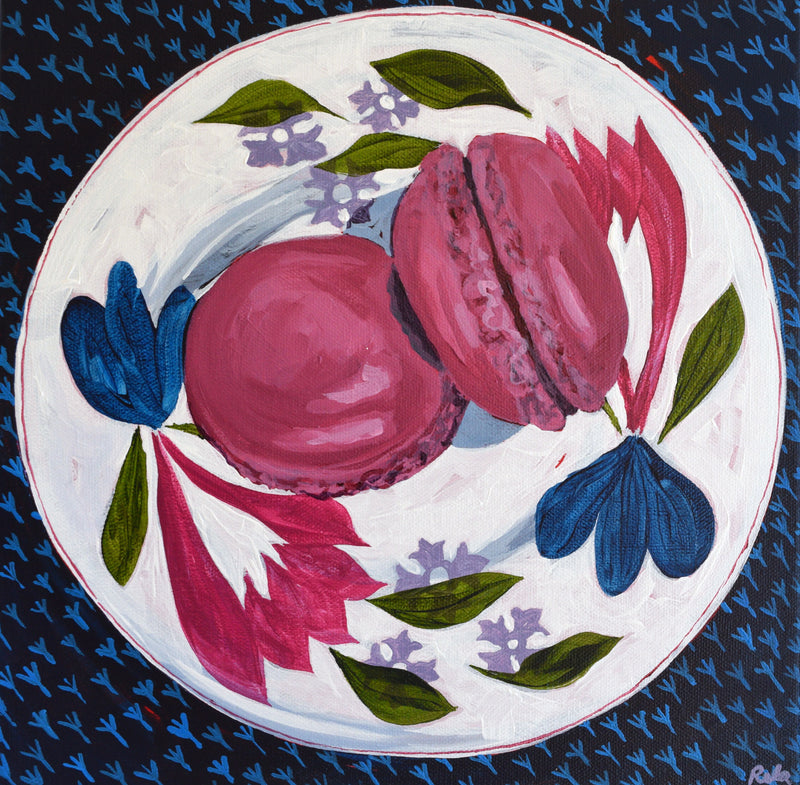 macaron at teatime
